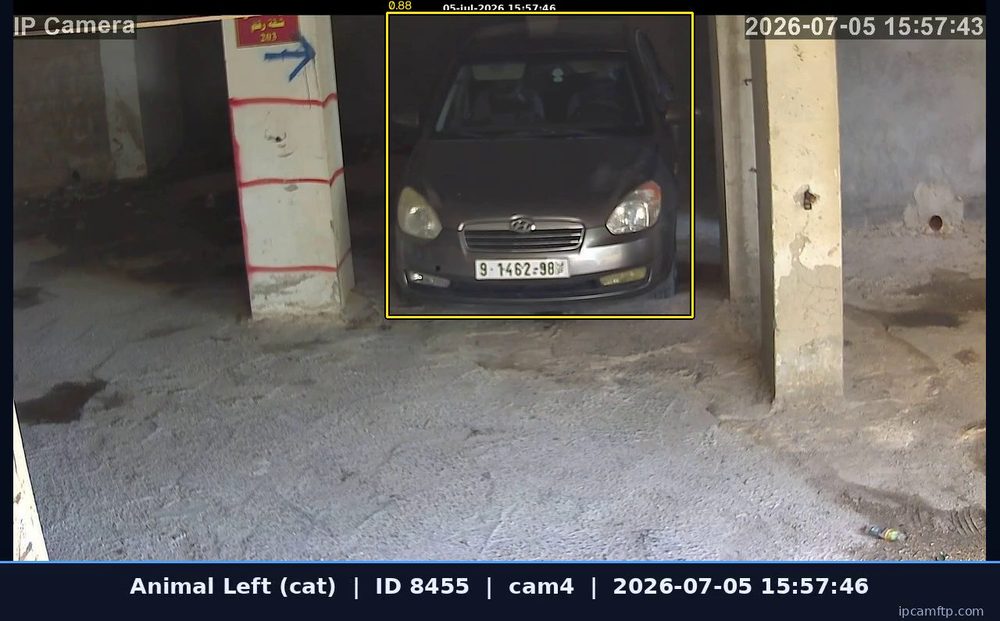 Detected CCTV AI event