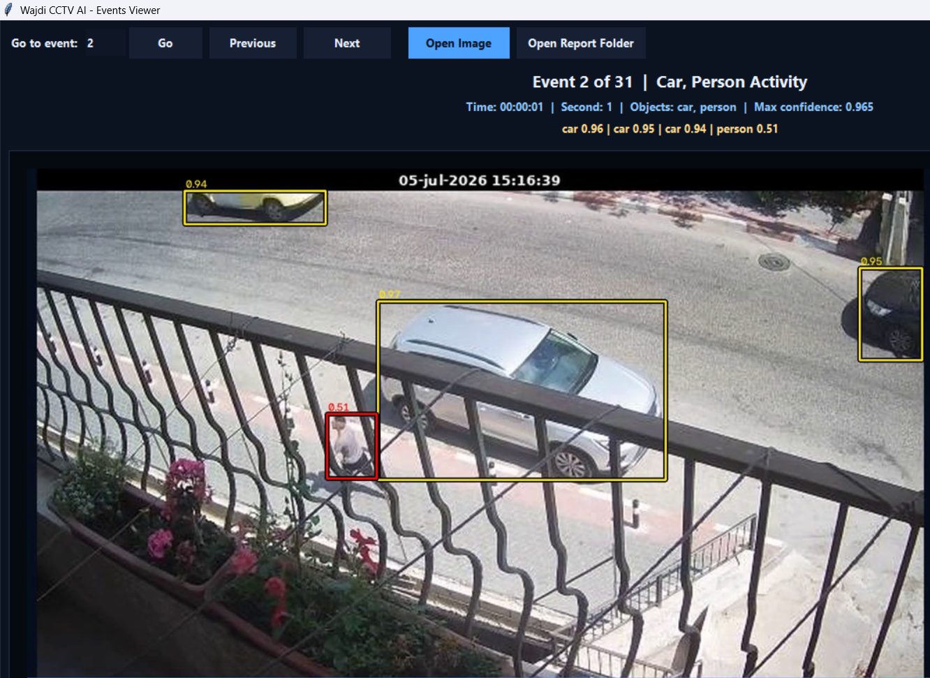 Wajdi CCTV AI screenshot 7