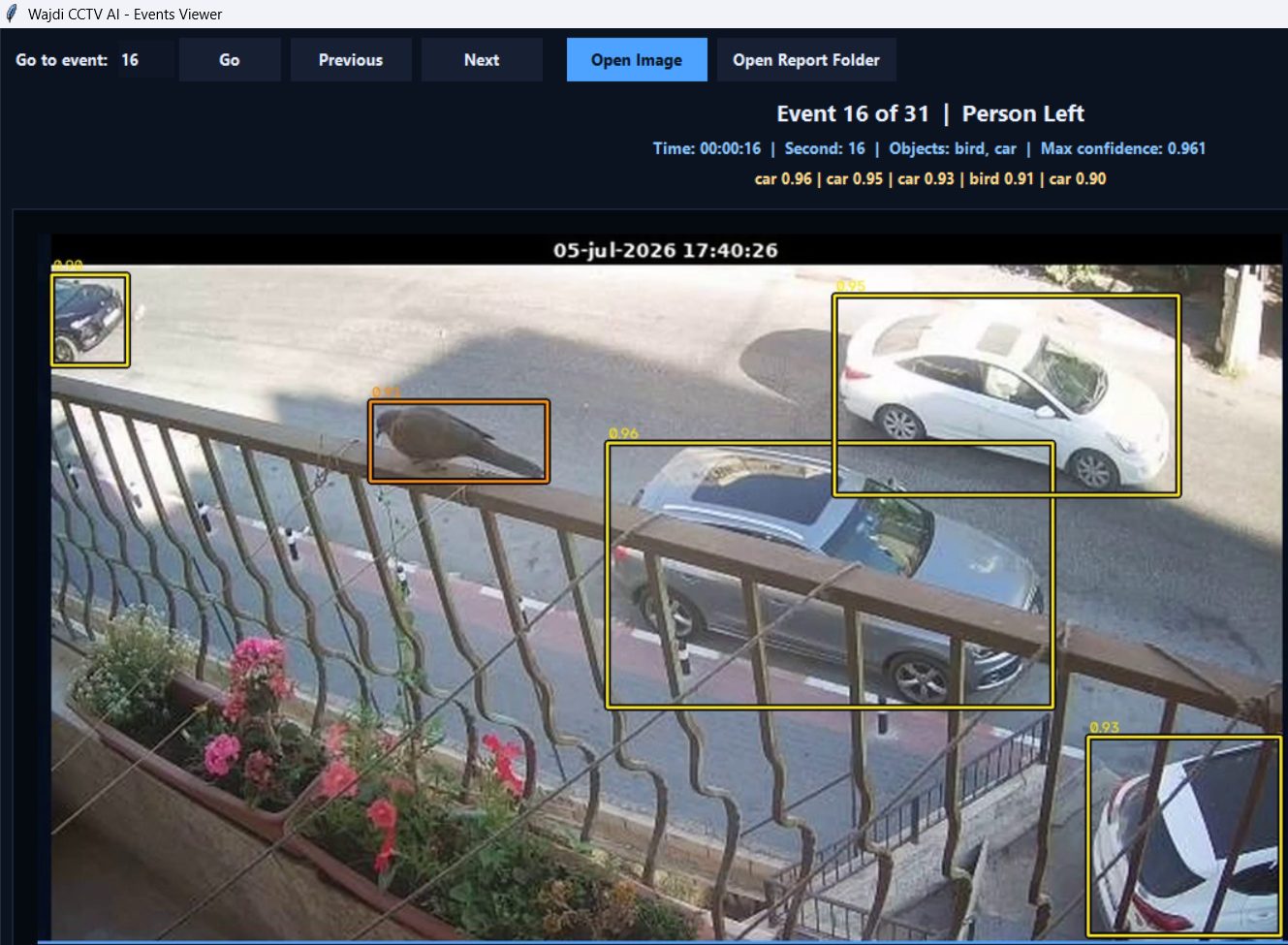 Wajdi CCTV AI screenshot 8