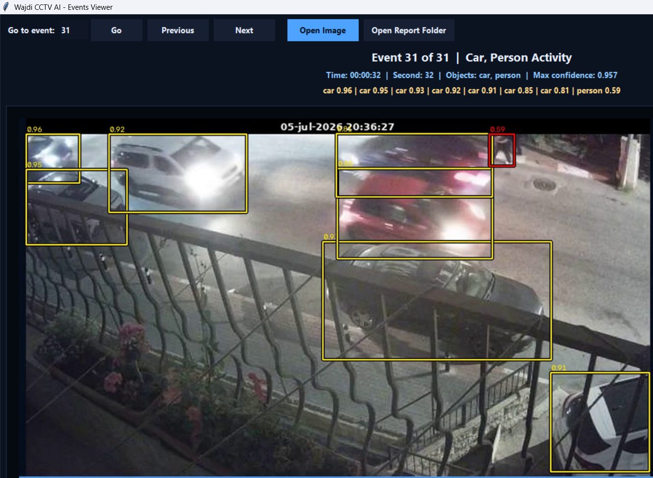 Wajdi CCTV AI screenshot 10