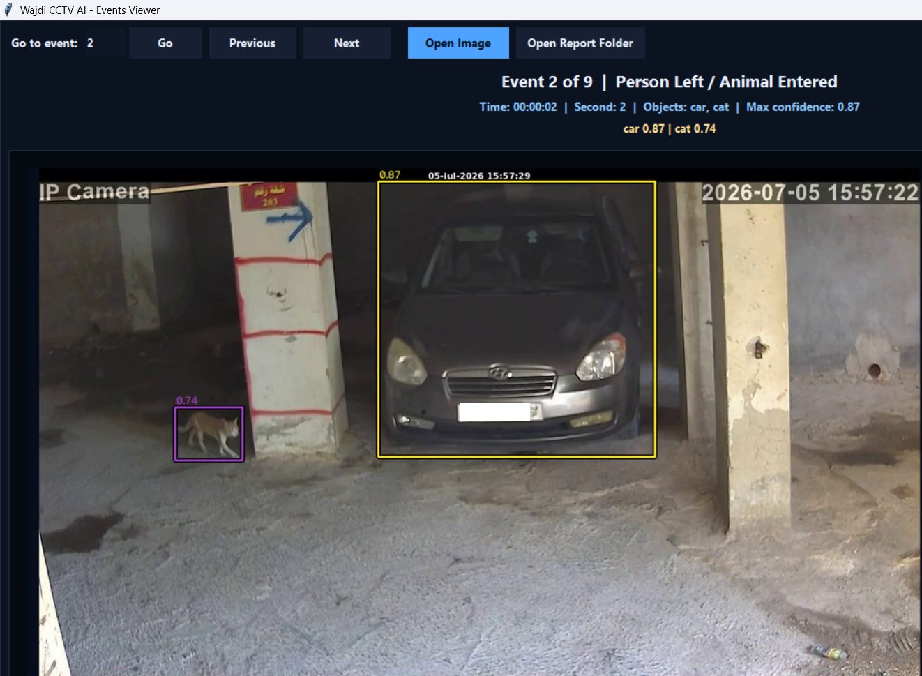 Wajdi CCTV AI screenshot 12